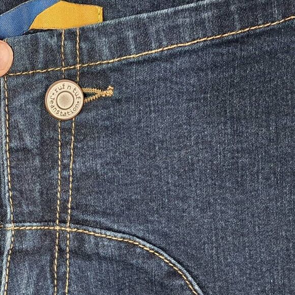 Ruf N Tuf Women's Y2K Trendy Low Rise Flare Jeans size 36 India / Large US - Picture 7 of 11